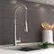 Olympia Faucets Single Handle Spring Pull-Down Kitchen Faucet, Compression Hose, Nckl, Flow Rate (GPM): 1.5 K-5010-BN - alternate 2
